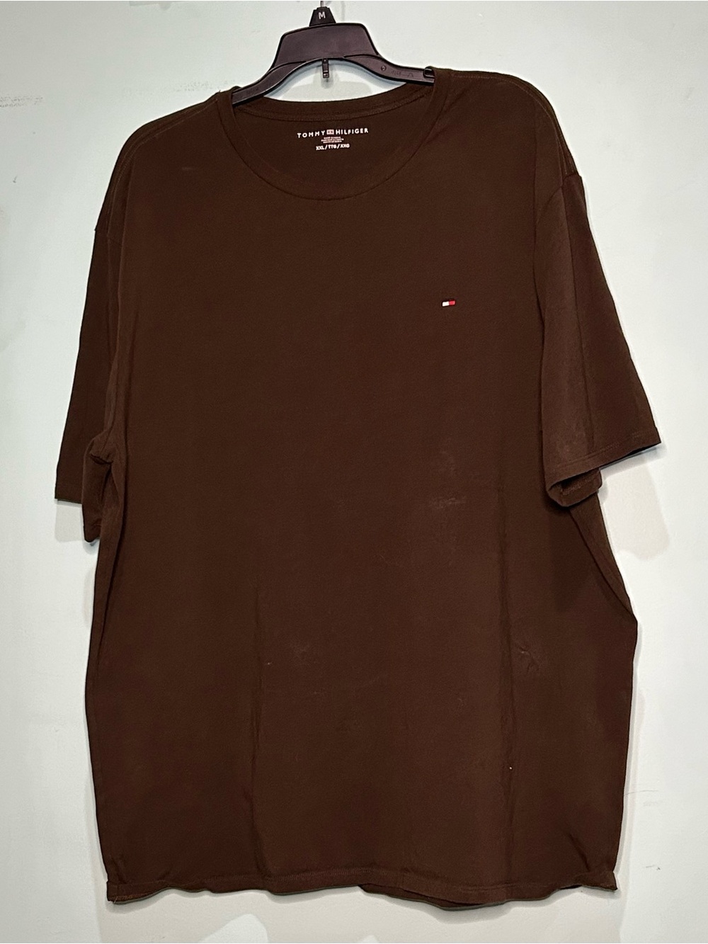 Tommy Hilfiger Brown Short-Sleeve Crew Neck T-Shirt